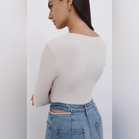 🤑 SIMKHAI Amelia Straight Leg Denim in Vintage Melrose w/ Bling - Picture 4 of 6